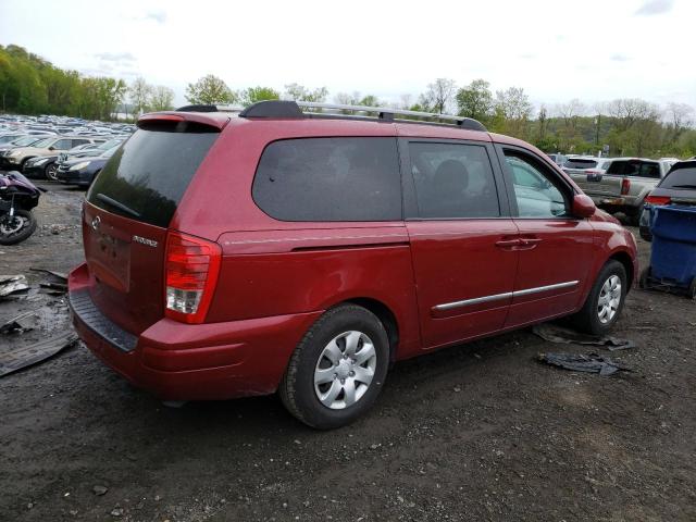 KNDMC233X76042581 - 2007 HYUNDAI ENTOURAGE GLS MAROON photo 3