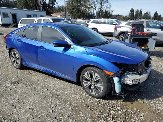 JHMFC1F75JX042473 - 2018 HONDA CIVIC EXL BLUE photo 4