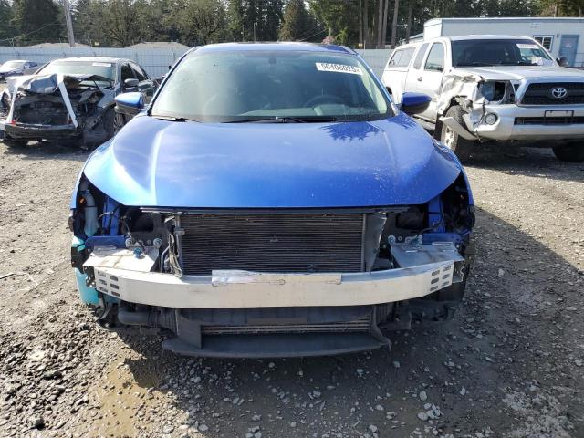 JHMFC1F75JX042473 - 2018 HONDA CIVIC EXL BLUE photo 5