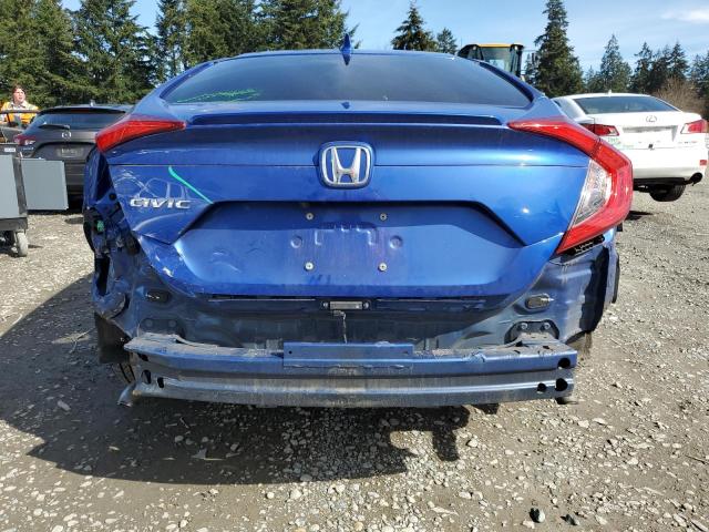 JHMFC1F75JX042473 - 2018 HONDA CIVIC EXL BLUE photo 6