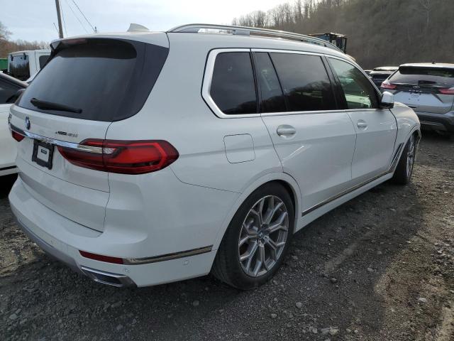 5UXCW2C01L9B55757 - 2020 BMW X7 XDRIVE40I WHITE photo 3