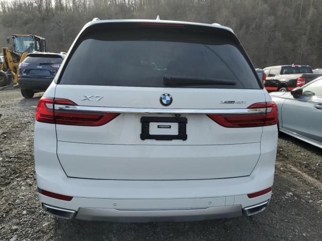 5UXCW2C01L9B55757 - 2020 BMW X7 XDRIVE40I WHITE photo 6