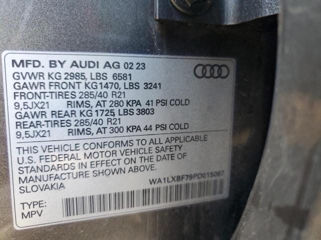 WA1LXBF79PD015067 - 2023 AUDI Q7 PREMIUM PLUS Grau Foto 13