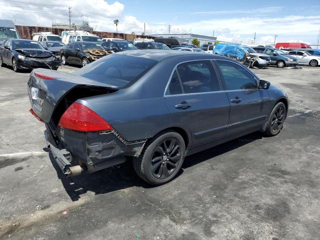 JHMCM563X7C015290 - 2007 HONDA ACCORD SE GRAY photo 3