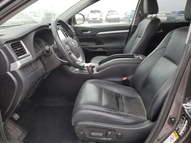 5TDJKRFH3FS121868 - 2015 TOYOTA HIGHLANDER XLE 灰色 照片 7