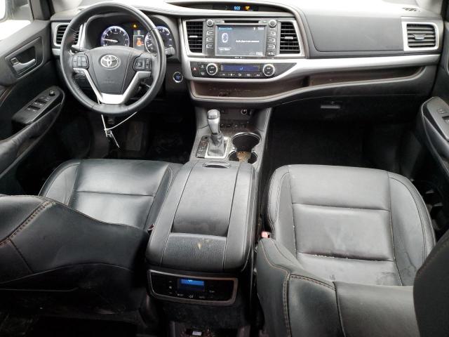 5TDJKRFH3FS121868 - 2015 TOYOTA HIGHLANDER XLE 灰色 照片 8