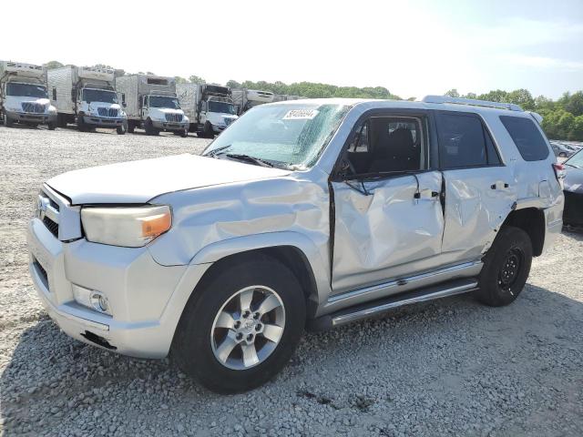 JTEZU5JR2B5021486 - 2011 TOYOTA 4RUNNER SR5 SILVER photo 1