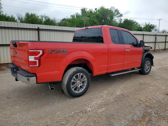 1FTFX1EG7JKF40212 - 2018 FORD F150 SUPER CAB RED photo 3