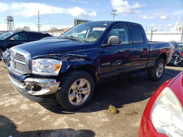 1D7HA18N08J167072 - 2008 DODGE RAM 1500 ST BLUE photo 1