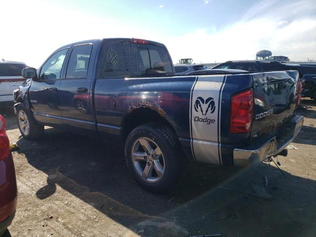 1D7HA18N08J167072 - 2008 DODGE RAM 1500 ST BLUE photo 2