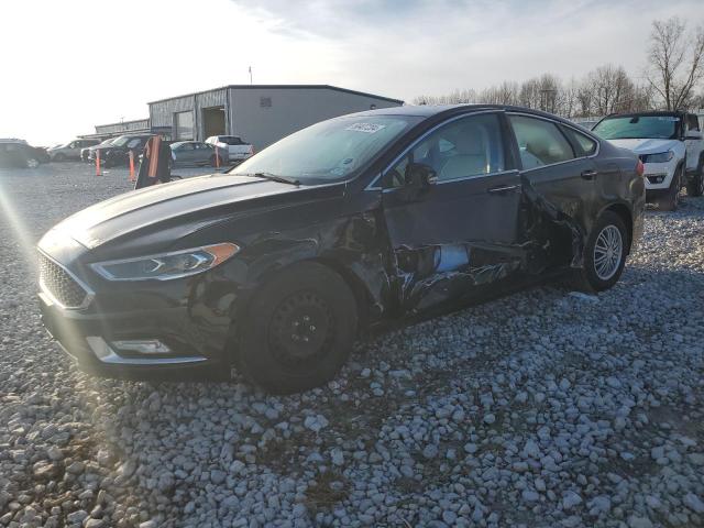 3FA6P0D94HR331258 - 2017 FORD FUSION TITANIUM CHARCOAL photo 1