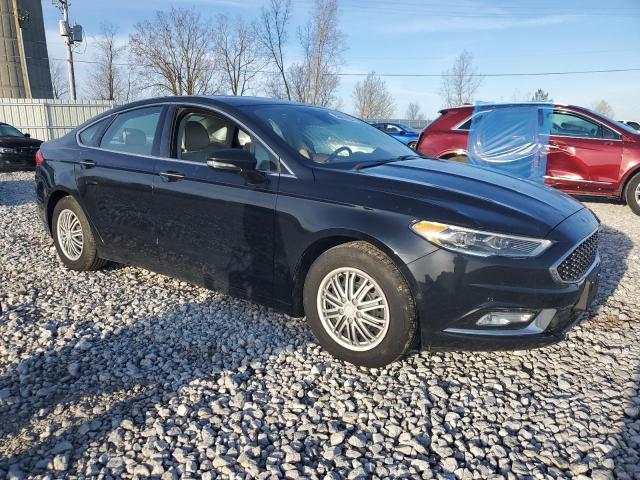 3FA6P0D94HR331258 - 2017 FORD FUSION TITANIUM CHARCOAL photo 4