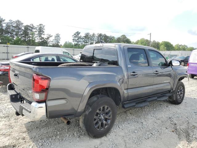 3TMAZ5CN5MM149134 - 2021 TOYOTA TACOMA DOUBLE CAB GRAY photo 3