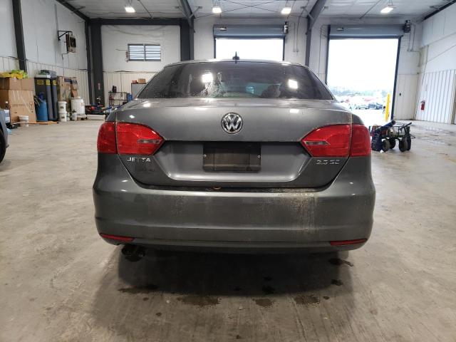 3VWBP7AJ5CM380410 - 2012 VOLKSWAGEN JETTA SE GRAY photo 6