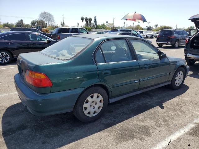 2HGEJ6616YH566971 - 2000 HONDA CIVIC BASE GREEN photo 3