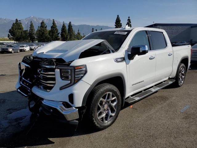 3GTUUDET7NG644825 - 2022 GMC SIERRA K1500 SLT WHITE photo 1