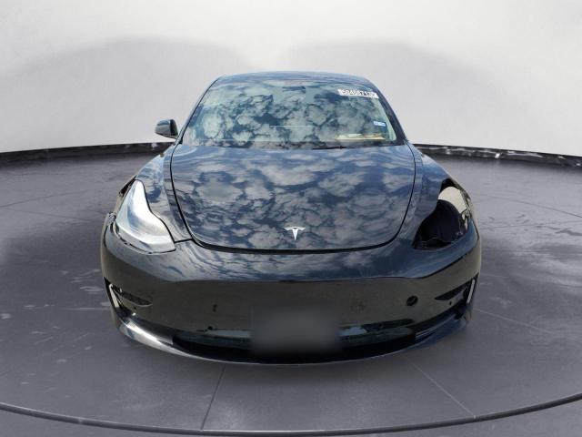 5YJ3E1EA4NF190092 - 2022 TESLA MODEL 3 BLACK photo 5