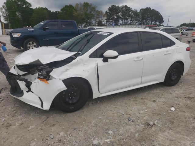 5YFEPRAEXLP037082 - 2020 TOYOTA COROLLA LE WHITE photo 1