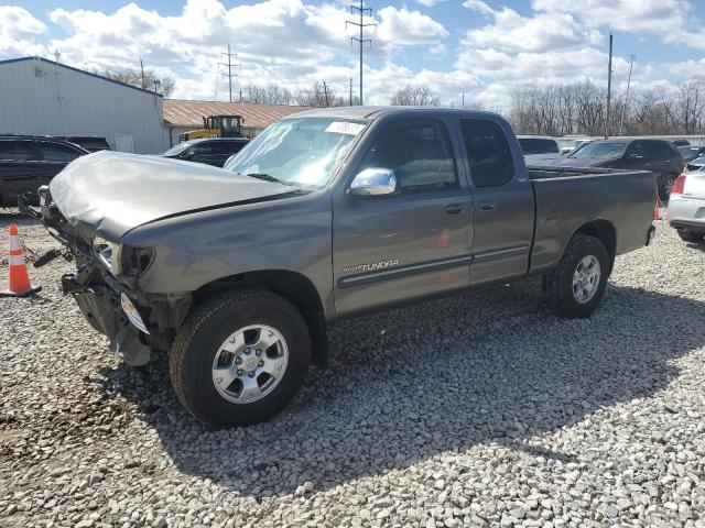 5TBRN34163S387614 - 2003 TOYOTA TUNDRA ACCESS CAB SR5 GRAY photo 1