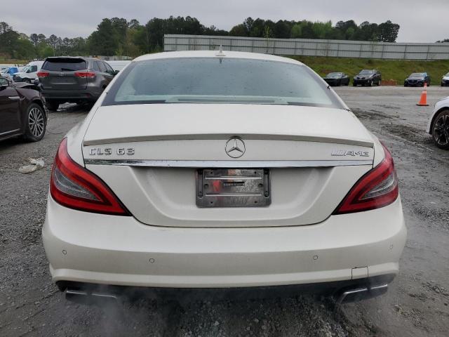 WDDLJ7EB8DA069683 - 2013 MERCEDES-BENZ CLS 63 AMG WHITE photo 6