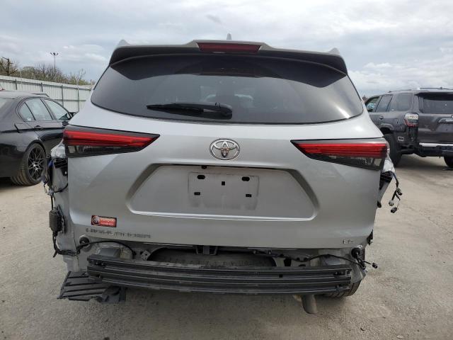 5TDZZRAH8MS530466 - 2021 TOYOTA HIGHLANDER L SILVER photo 6