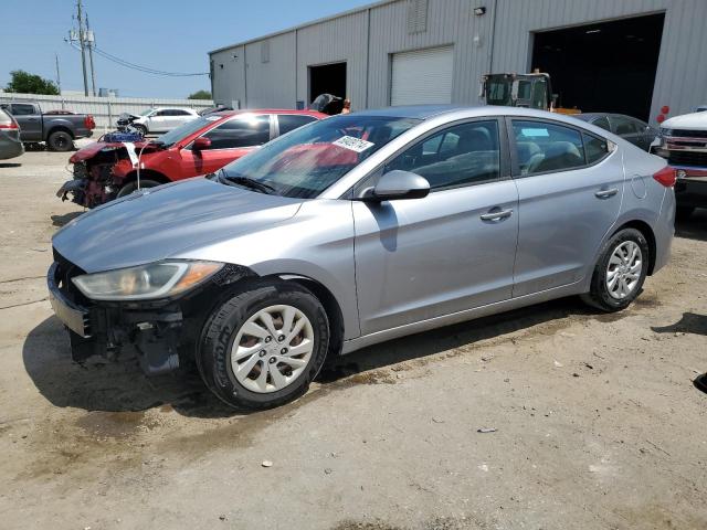 5NPD74LF4HH166203 - 2017 HYUNDAI ELANTRA SE SILVER photo 1