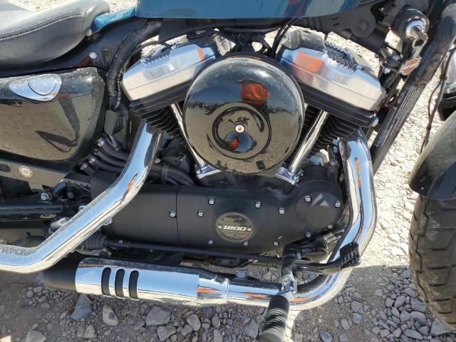 1HD1LC329MB401761 - 2021 HARLEY-DAVIDSON XL1200 X BLUE photo 7