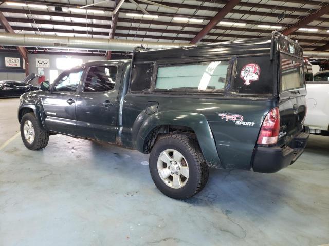 3TMMU4FN7AM019904 - 2010 TOYOTA TACOMA DOUBLE CAB LONG BED GREEN photo 2