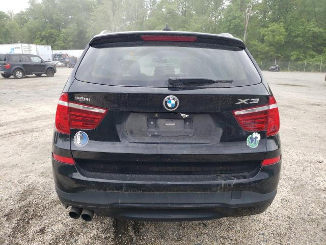 5UXWX9C54H0D97744 - 2017 BMW X3 XDRIVE28I BLACK photo 6