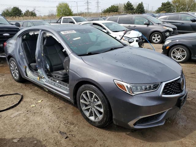 19UUB1F5XLA007591 - 2020 ACURA TLX TECHNOLOGY GRAY photo 4
