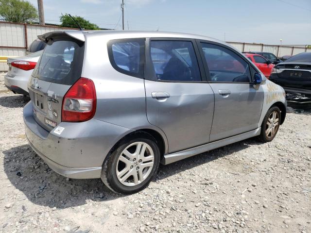 JHMGD37687S009945 - 2007 HONDA FIT S 银色 照片 3