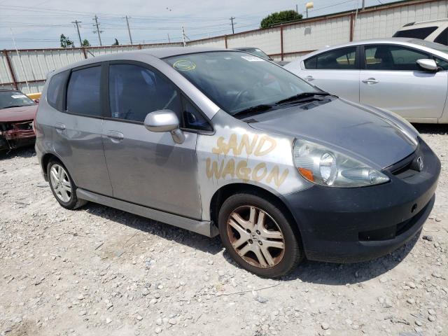 JHMGD37687S009945 - 2007 HONDA FIT S 银色 照片 4