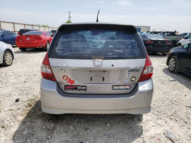 JHMGD37687S009945 - 2007 HONDA FIT S 银色 照片 6