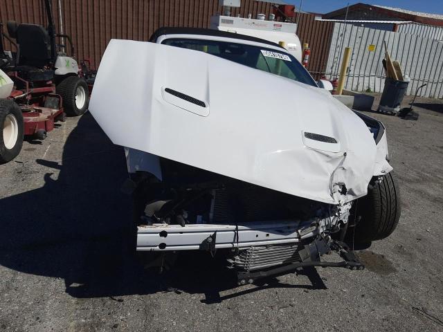 1FATP8UH0M5101058 - 2021 FORD MUSTANG WHITE photo 5