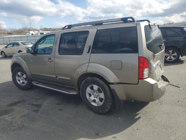 5N1AR18W45C785519 - 2005 NISSAN PATHFINDER LE ბეჟი ფოტო 2