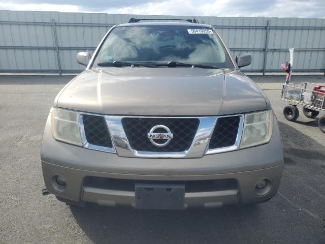 5N1AR18W45C785519 - 2005 NISSAN PATHFINDER LE ბეჟი ფოტო 5