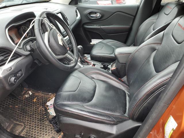 1C4PJMBS4EW281001 - 2014 JEEP CHEROKEE TRAILHAWK 橙色 照片 7