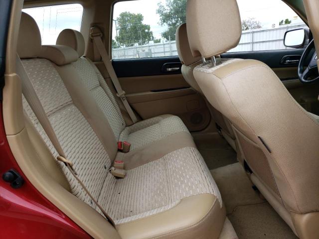 JF1SG65625H737669 - 2005 SUBARU FORESTER 2.5XS წითელი ფოტო 10