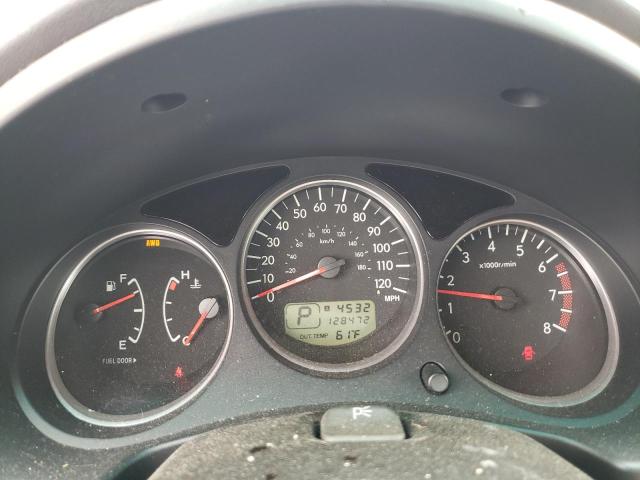 JF1SG65625H737669 - 2005 SUBARU FORESTER 2.5XS წითელი ფოტო 9