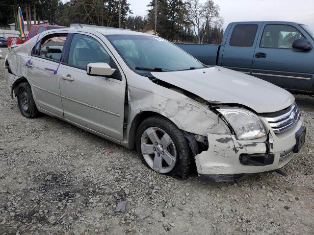 3FAHP07Z18R129482 - 2008 FORD FUSION SE CREAM photo 4