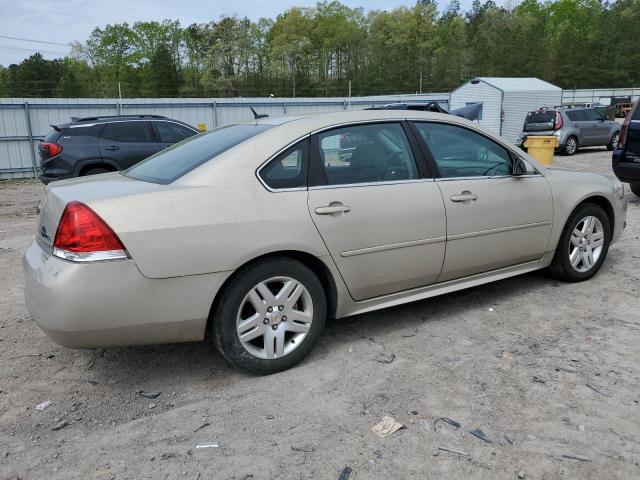 2G1WB5EK9B1258965 - 2011 CHEVROLET IMPALA LT TAN photo 3