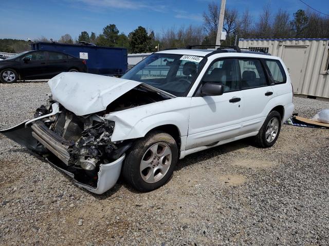 JF1SG65633H721865 - 2003 SUBARU FORESTER 2.5XS Blanc photo 1