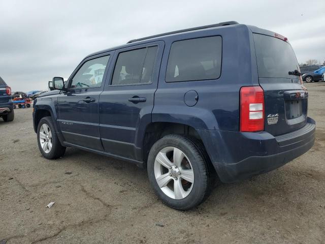 1C4NJRFB3CD614943 - 2012 JEEP PATRIOT LATITUDE BLUE photo 2