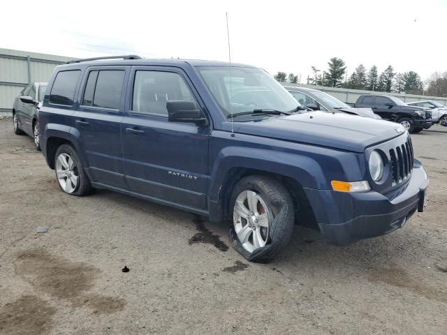 1C4NJRFB3CD614943 - 2012 JEEP PATRIOT LATITUDE BLUE photo 4