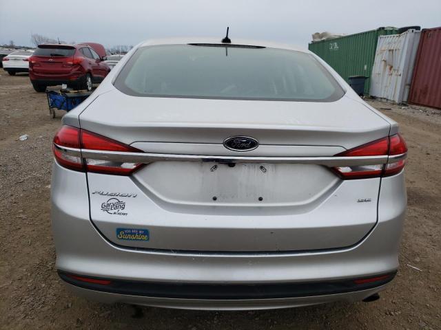 3FA6P0H73HR199103 - 2017 FORD FUSION SE SILVER photo 6