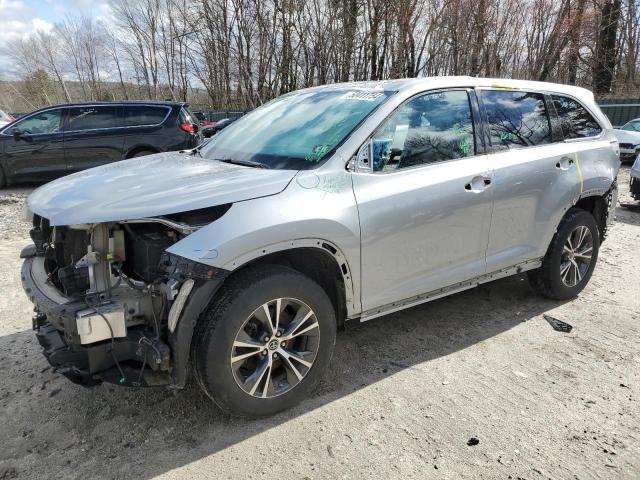 5TDJKRFH1GS255330 - 2016 TOYOTA HIGHLANDER XLE SILVER photo 1