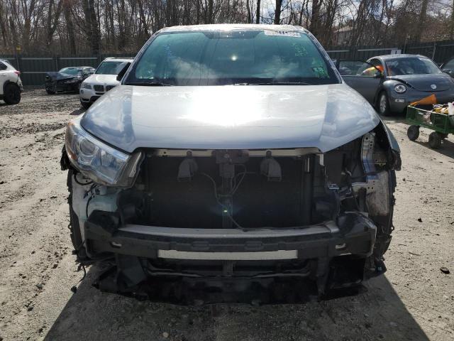 5TDJKRFH1GS255330 - 2016 TOYOTA HIGHLANDER XLE SILVER photo 5