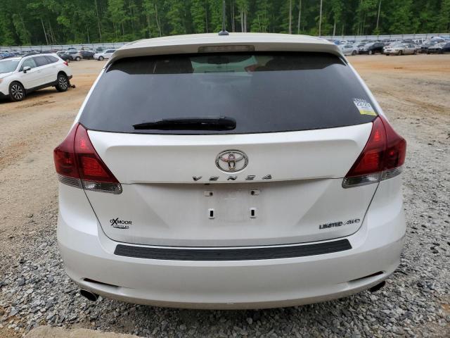 4T3BK3BB0DU080324 - 2013 TOYOTA VENZA LE WHITE photo 6