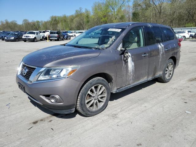 5N1AR2MM9DC669242 - 2013 NISSAN PATHFINDER S Qəhvəyi foto 1