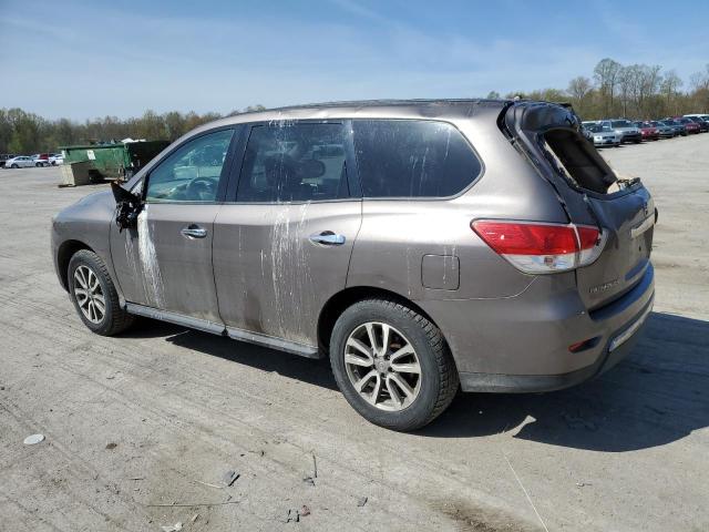 5N1AR2MM9DC669242 - 2013 NISSAN PATHFINDER S Qəhvəyi foto 2